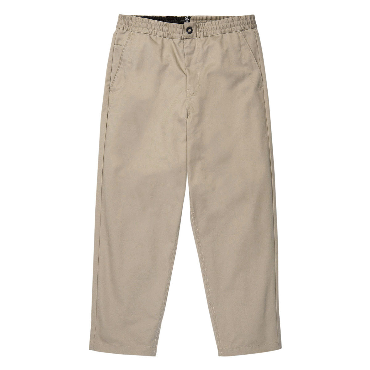 Volcom Capreezy Elastic Waist Pants - Light Khaki image 1