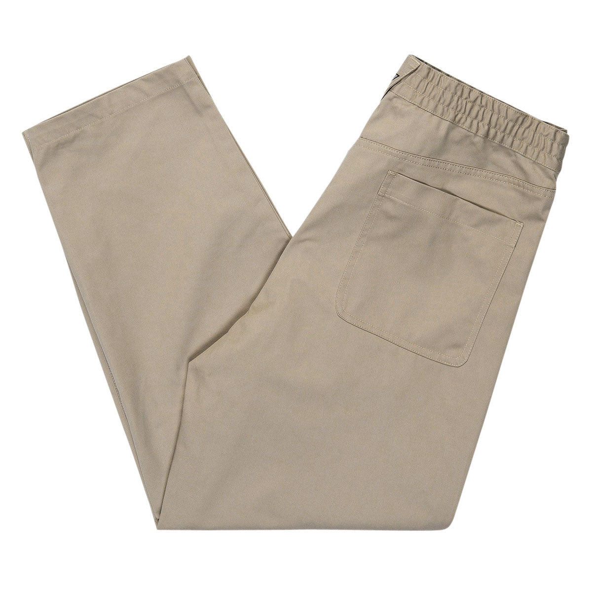 Volcom Capreezy Elastic Waist Pants - Light Khaki image 2