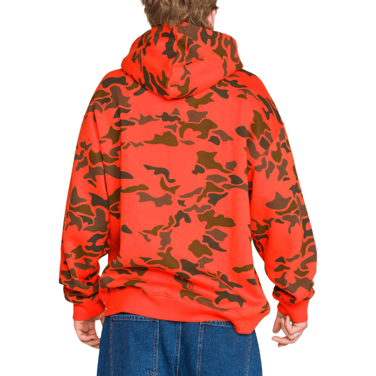 Volcom Talon Workwear Hoodie - Tangerine image 3