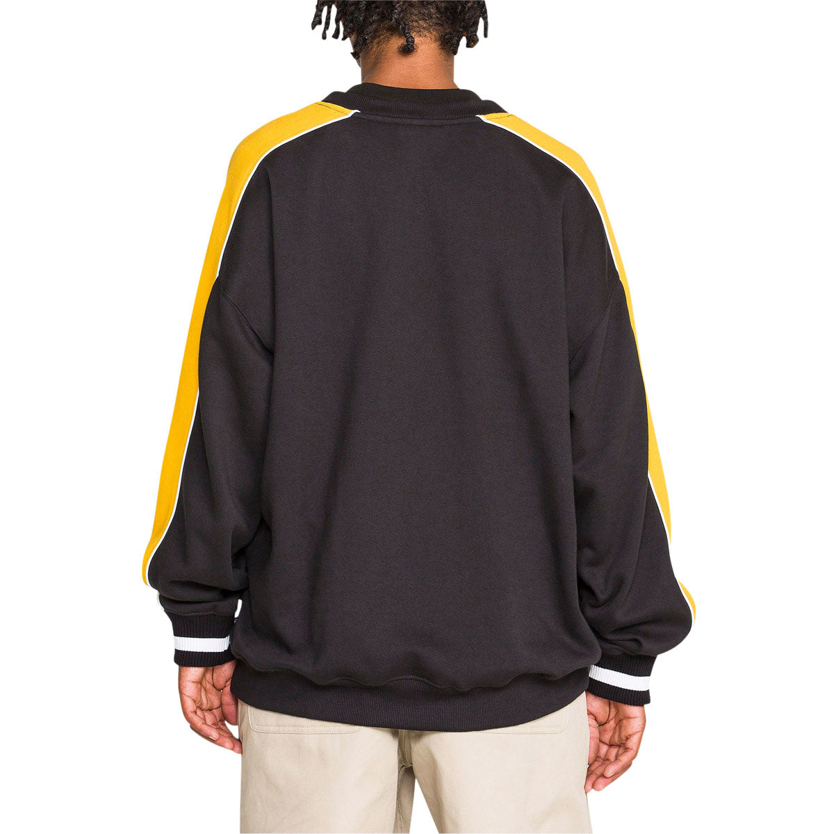 Volcom Flying Hi Crew Sweatshirt - Antique Black image 2