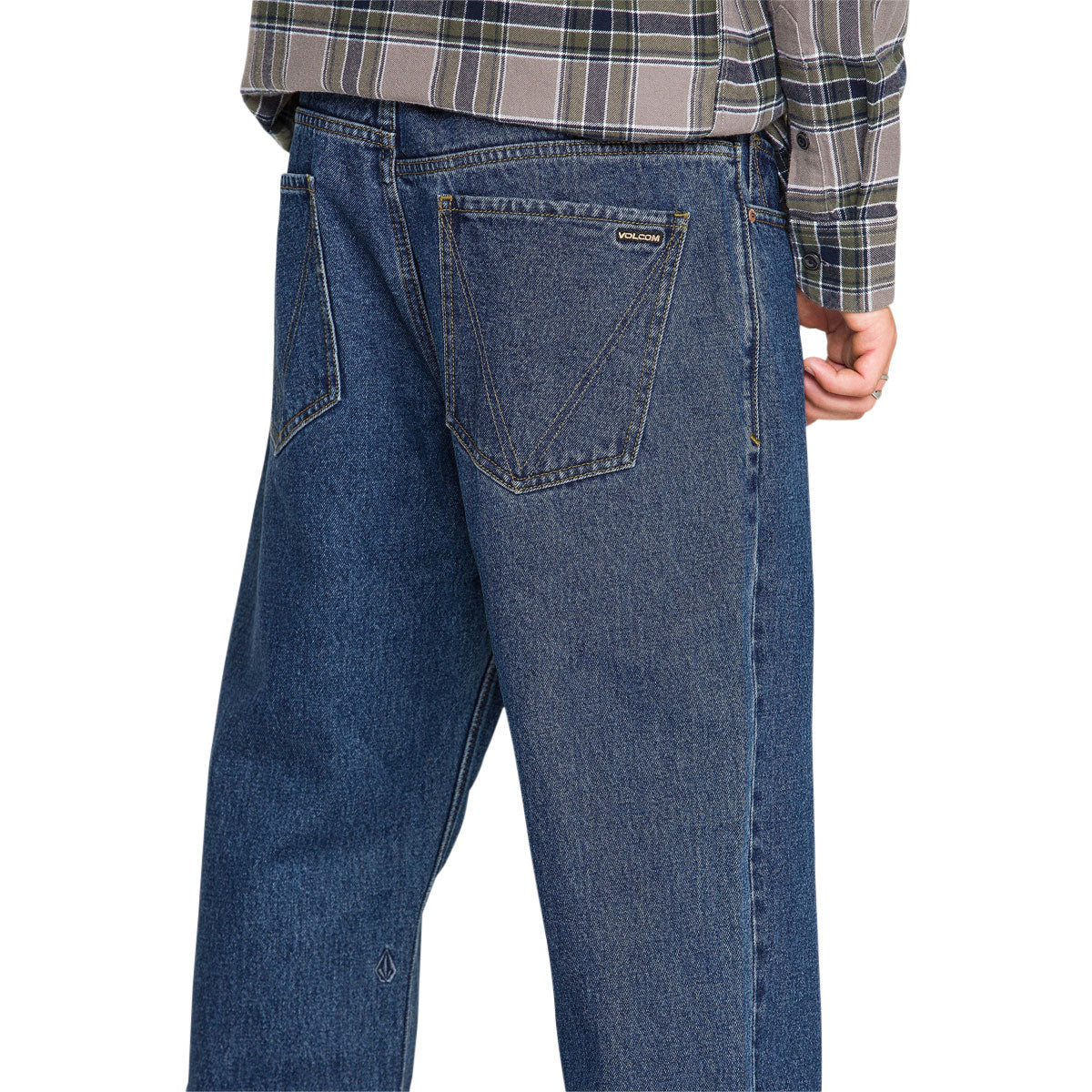 Volcom Pipe Dreams Denim Jeans - Dark Stone image 4