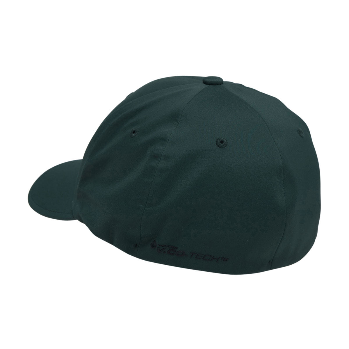 Volcom Stone Tech Flexfit Delta Hat - Pine Green image 2