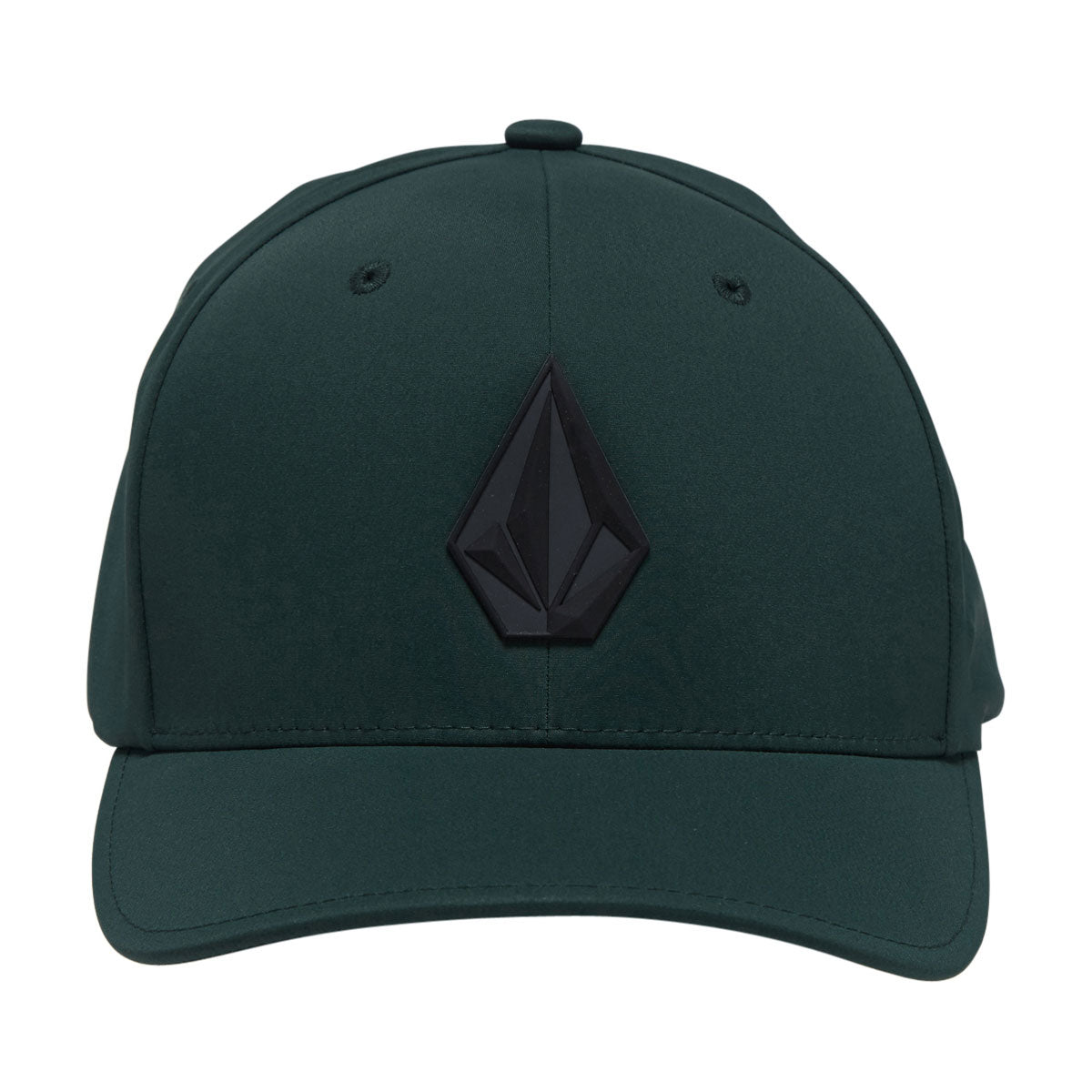 Volcom Stone Tech Flexfit Delta Hat - Pine Green image 3