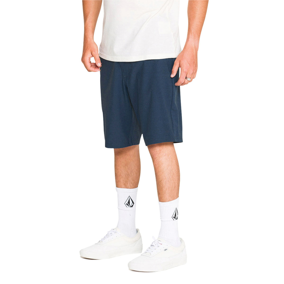Volcom Frickin Cross Shred Static 20 Shorts - Light Navy image 3