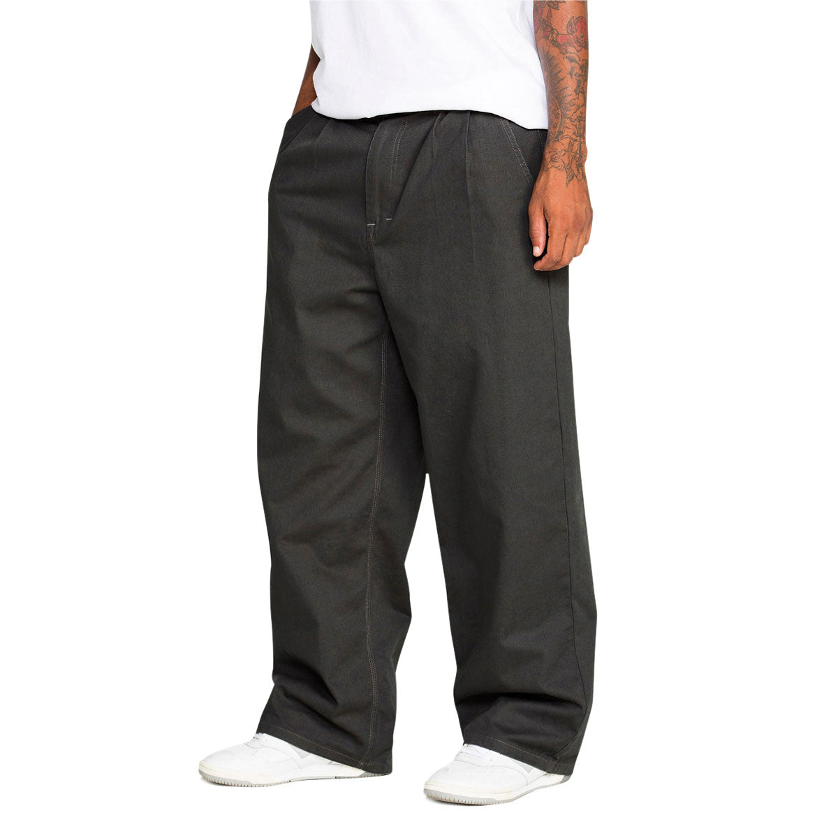 Volcom Baggos Pleat Pants - Castlerock image 3