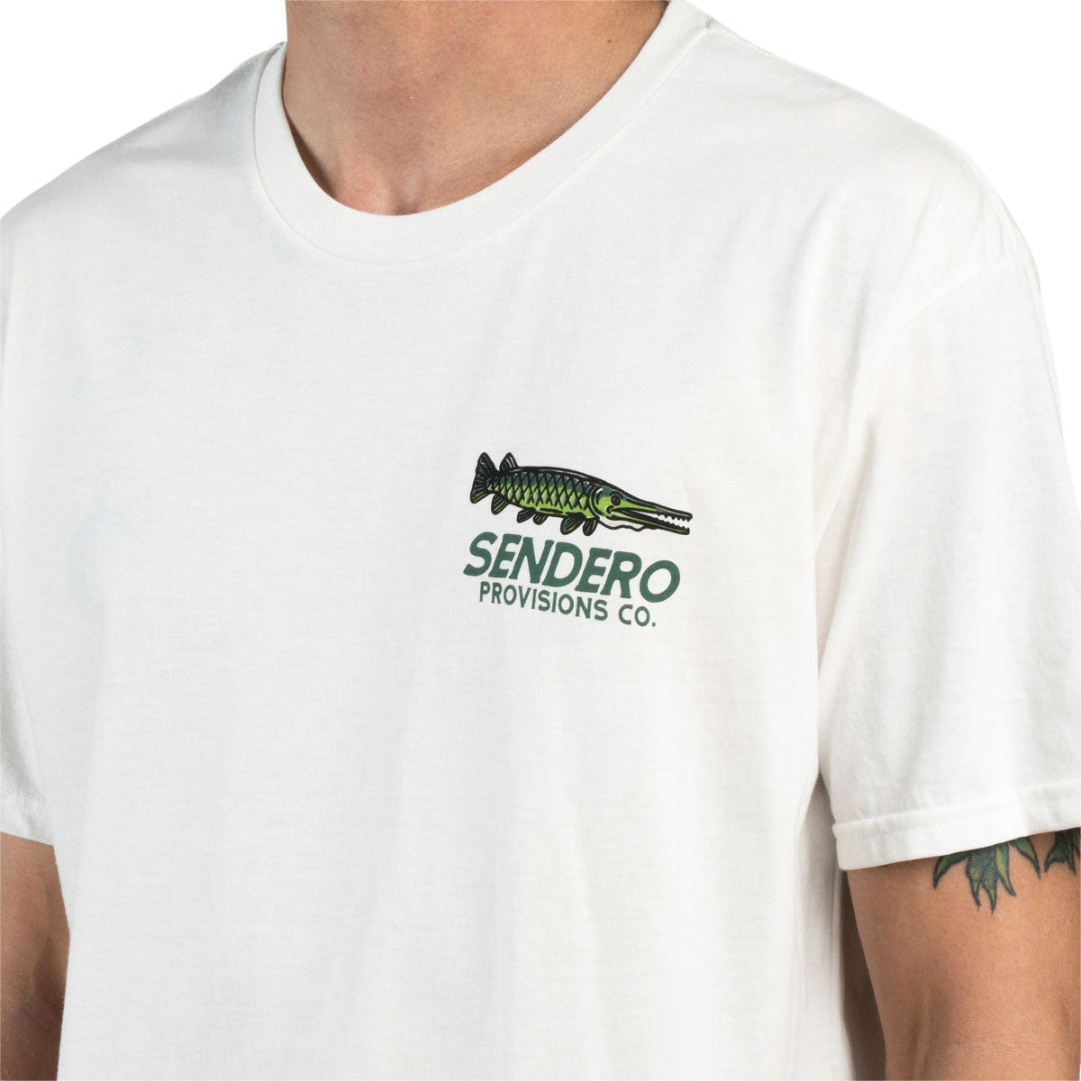 Sendero Gar T-Shirt - Vintage White image 5