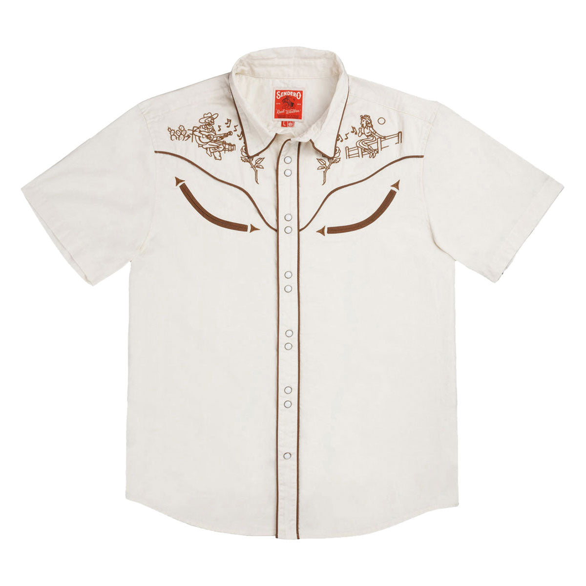Sendero The Prescott Western Shirt - Serenade Wheat image 1