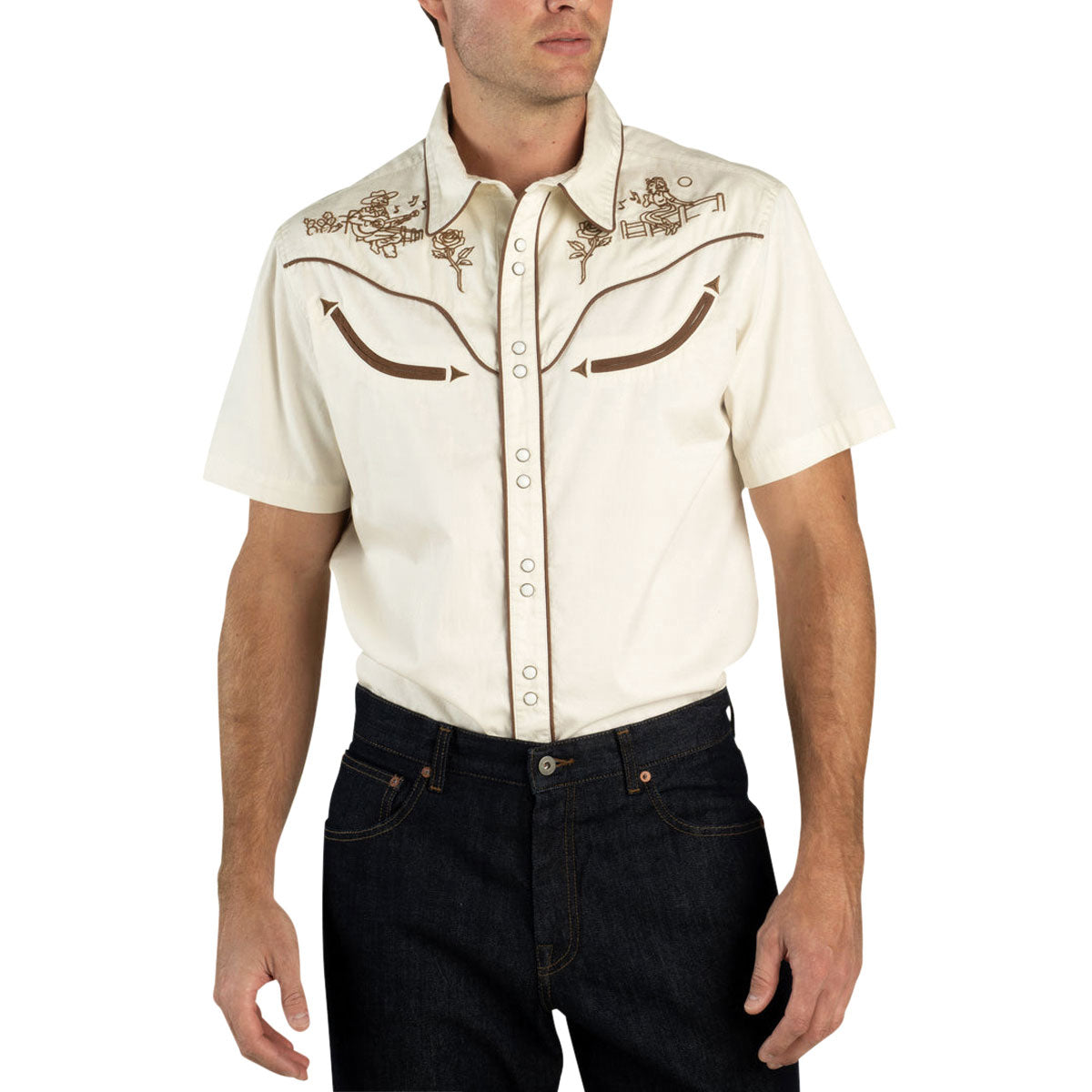 Sendero The Prescott Western Shirt - Serenade Wheat image 5