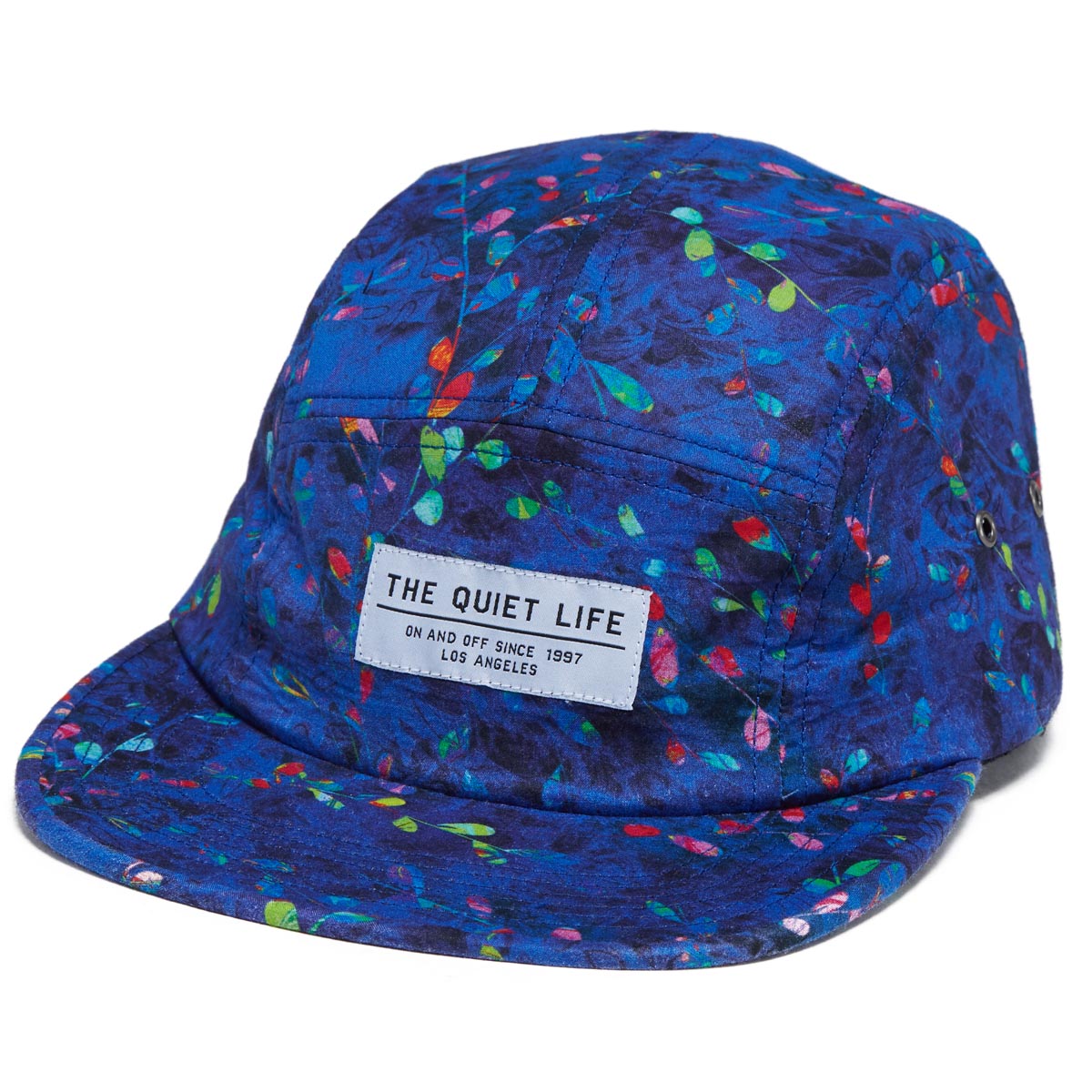 The Quiet Life Midnight Floral Camper Hat - Blue image 1