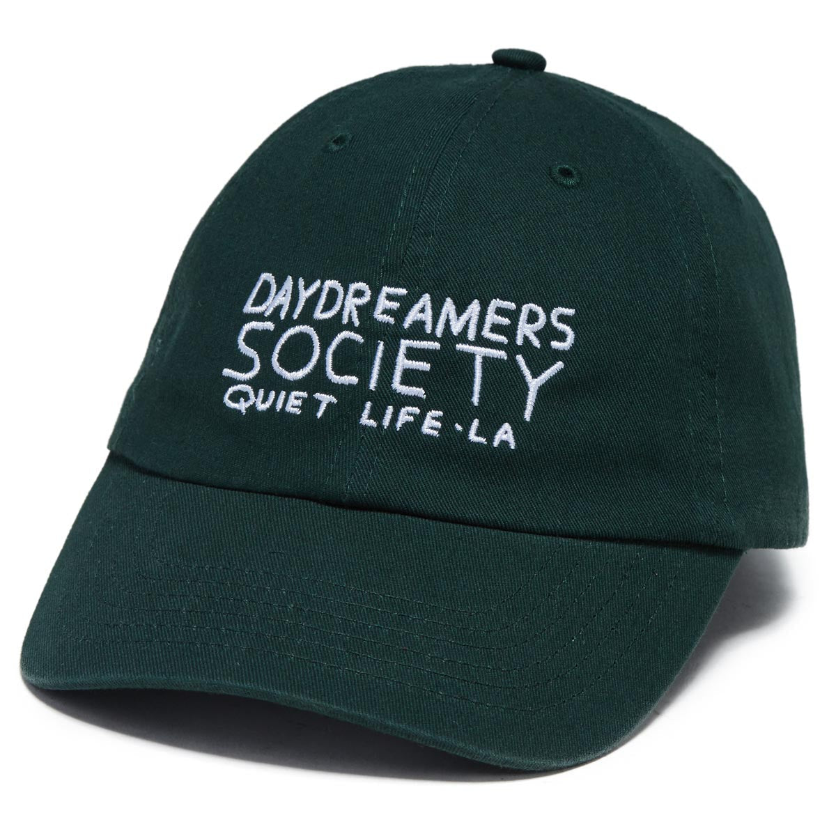 The Quiet Life Day Dreamers Society Dad Hat - Hunter Green image 1