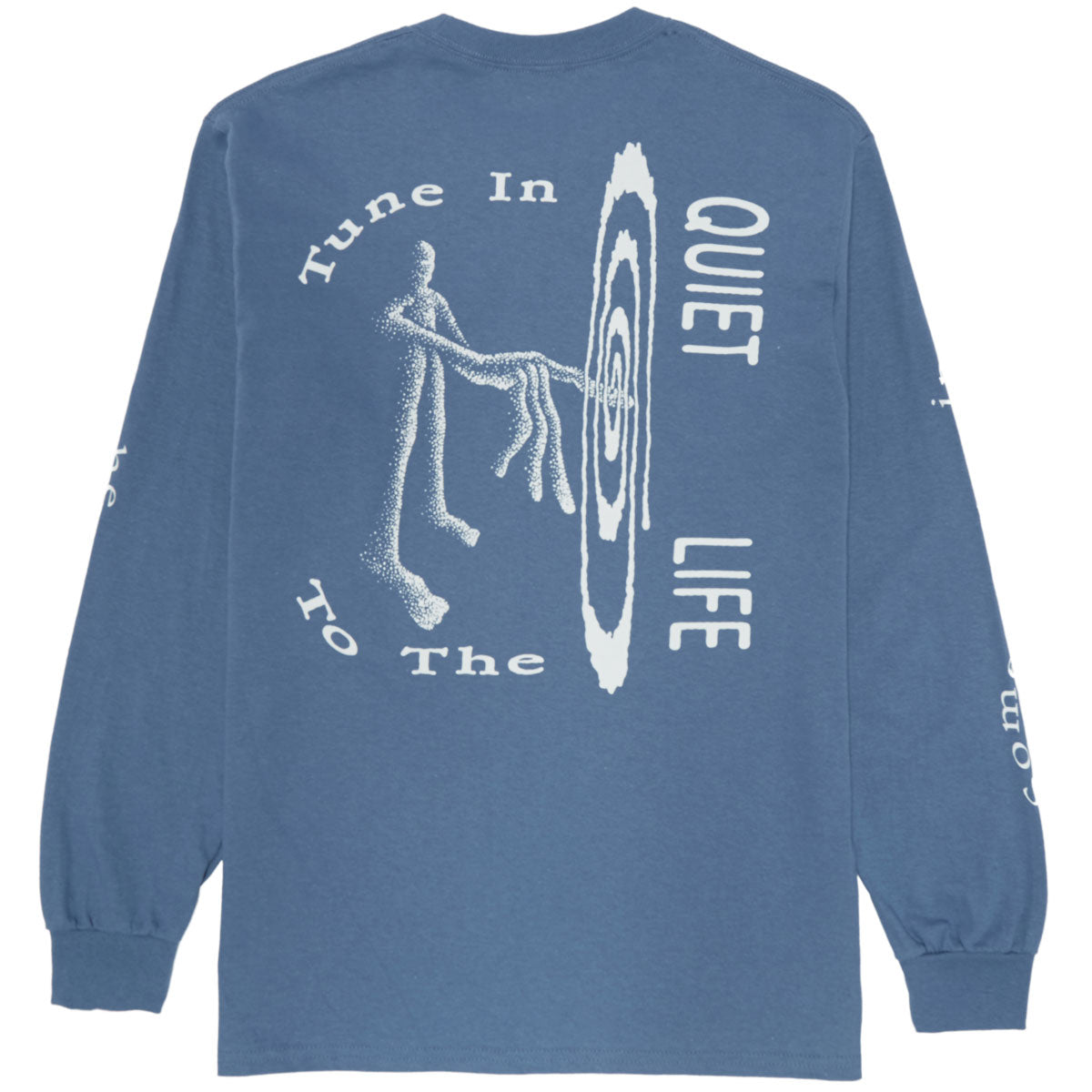 The Quiet Life Tune In Long Sleeve T-Shirt - Slate image 2