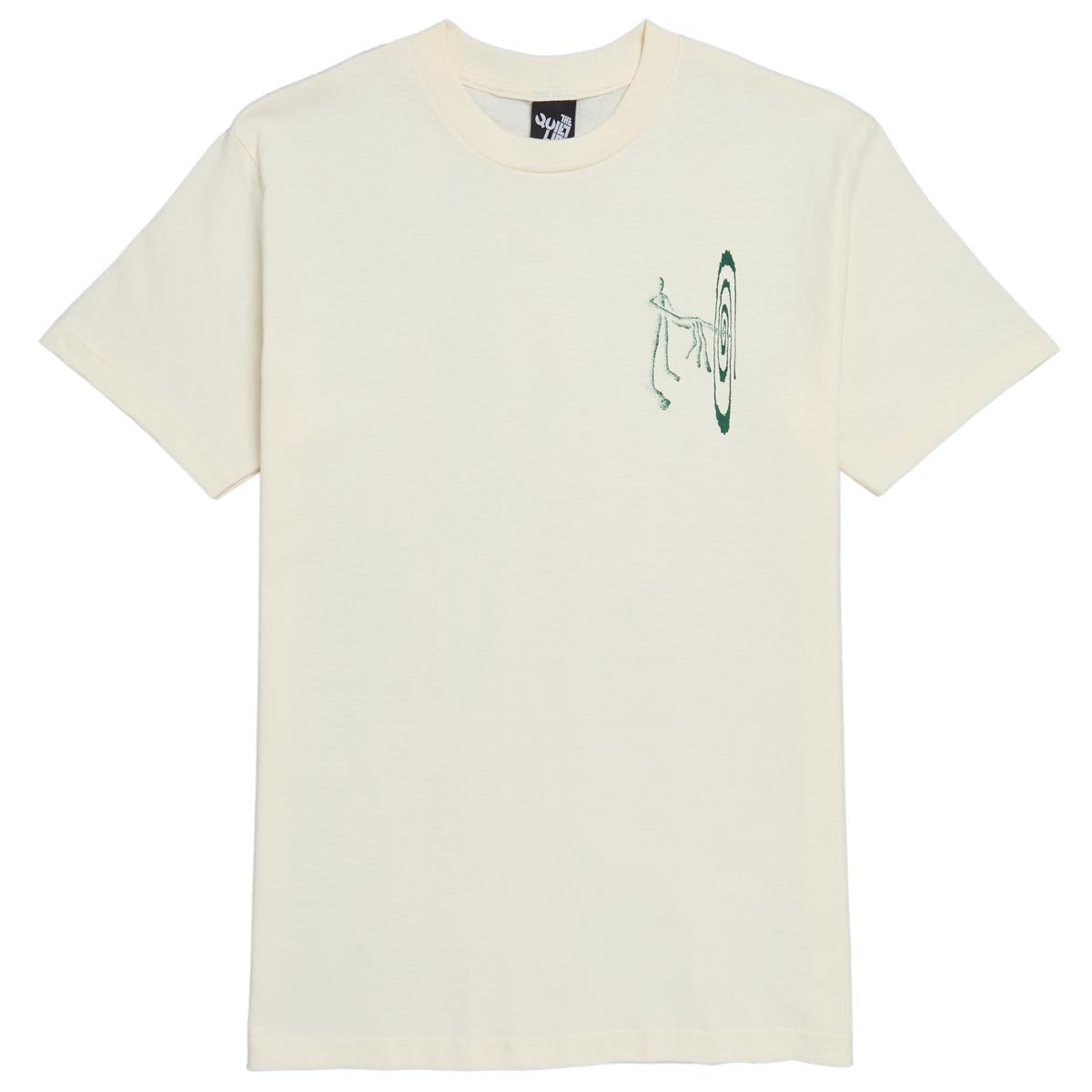 The Quiet Life Tune In T-Shirt - Cream image 2