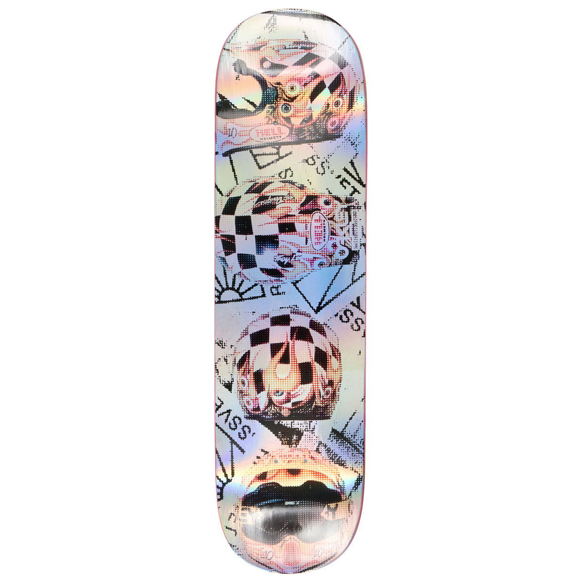 Rassvet Helmet Skateboard Deck - Multi - 8.50