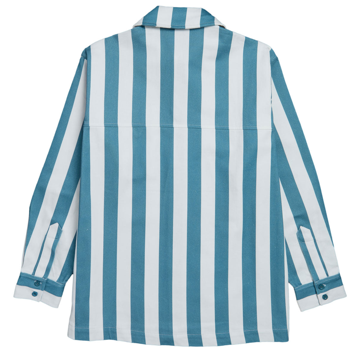 Helas Liner Long Sleeve Shirt - White/Blue image 2