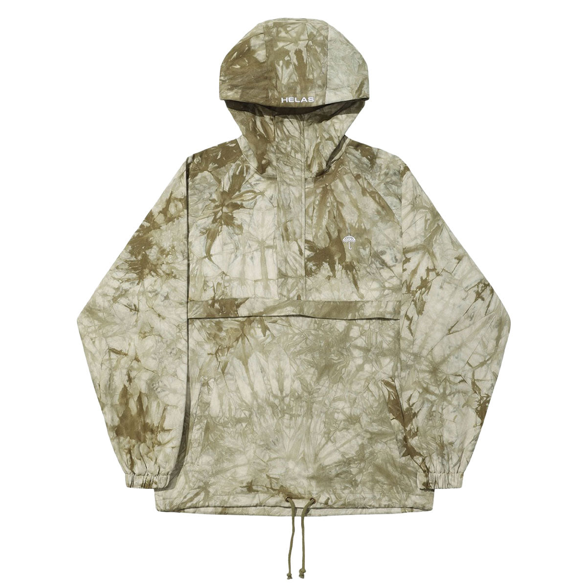 Helas Tie Camo Quarter Zip Tie Dye Jacket - Beige image 1