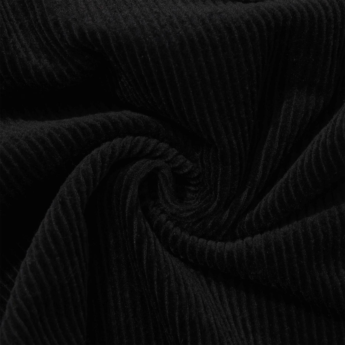 Helas Classic Corduroy Quarter Zip Jacket - Black image 4