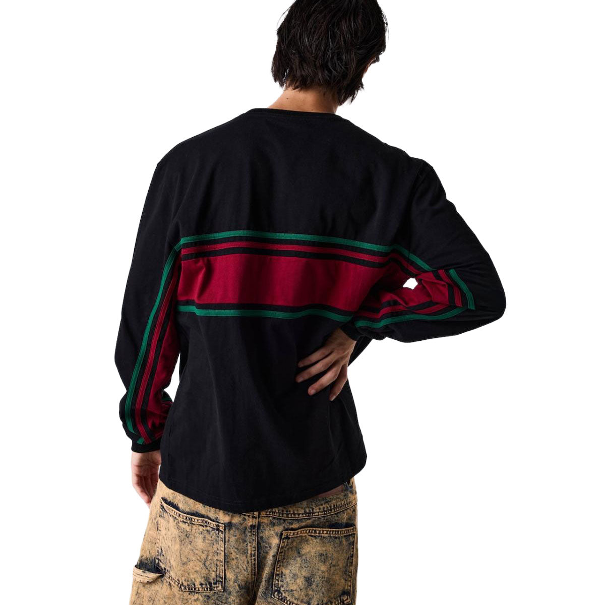 Helas Clint Long Sleeve T-Shirt - Black image 3