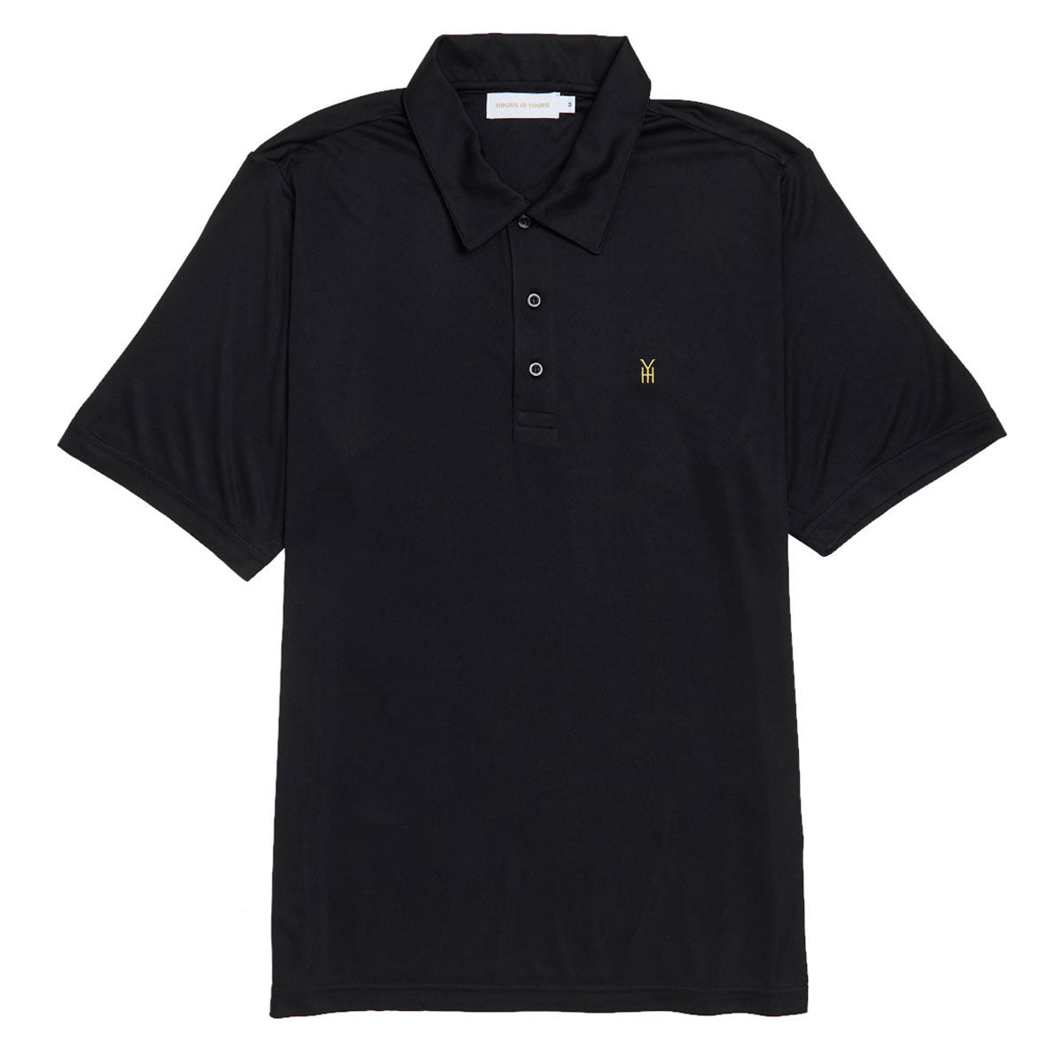 Hours Is Yours Golf Shirt - Black image 1