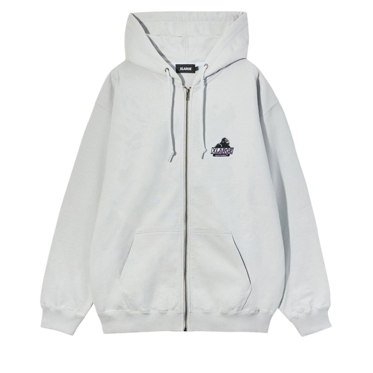 XLarge Slanted OG Zip Hoodie - Grey image 1