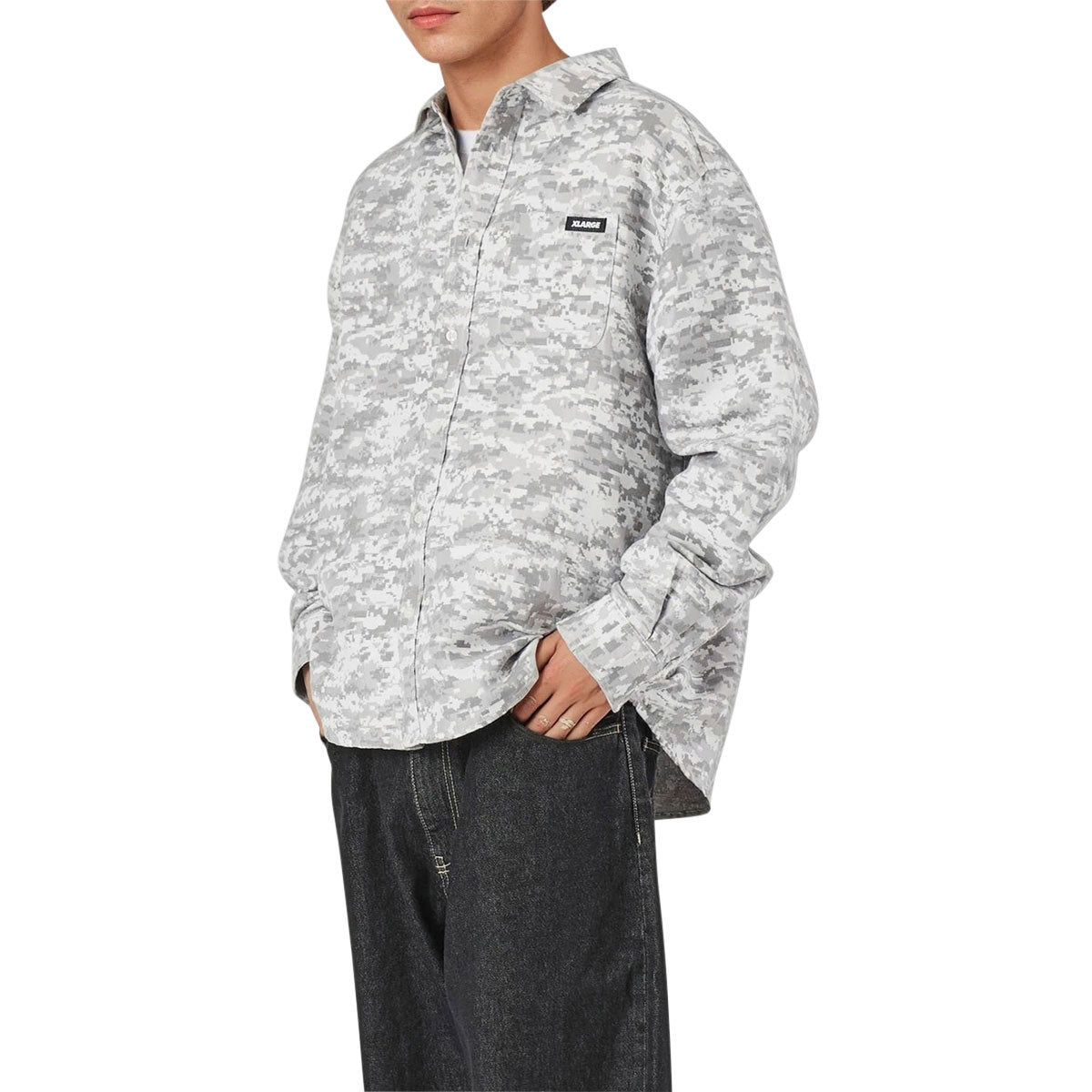 XLarge Long Sleeve Shirt - White image 1