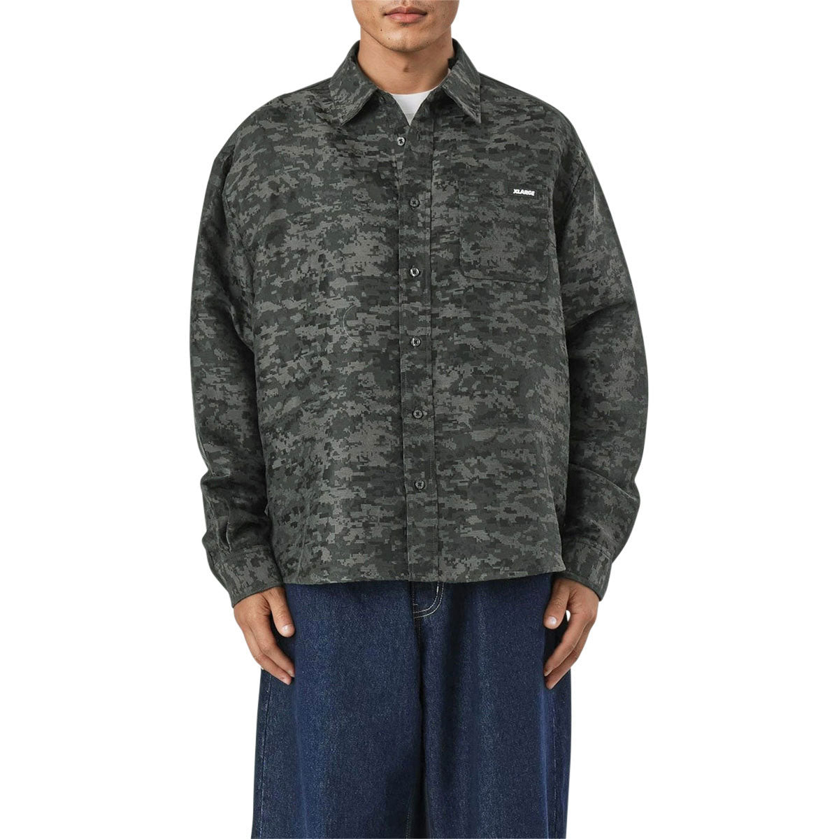 XLarge Long Sleeve Shirt - Black image 1