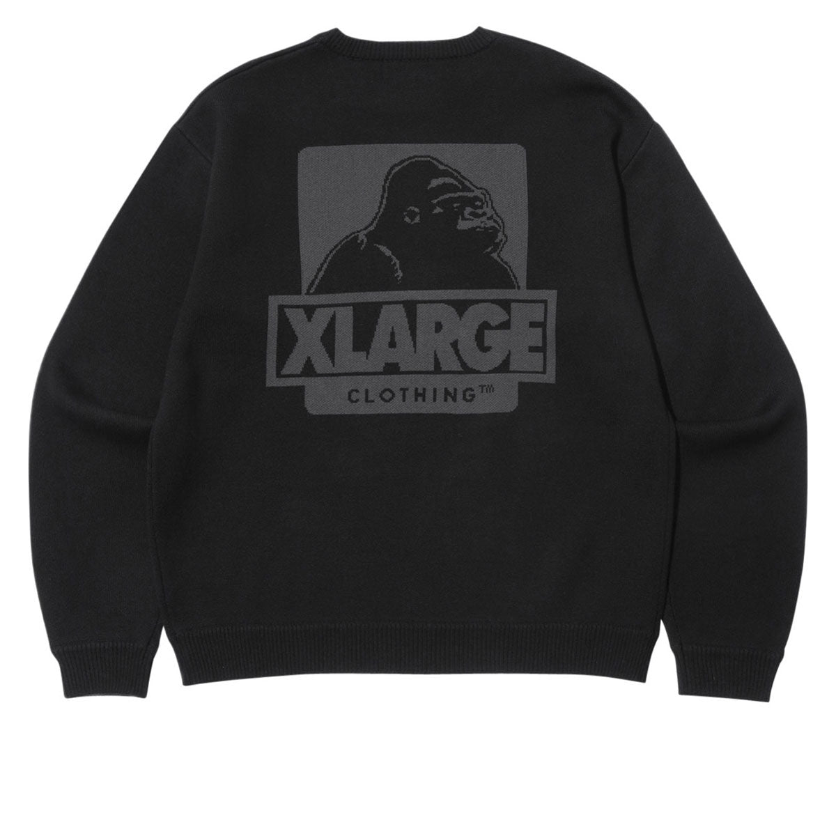 XLarge Backside OG Crewneck Sweatshirt - Black image 1