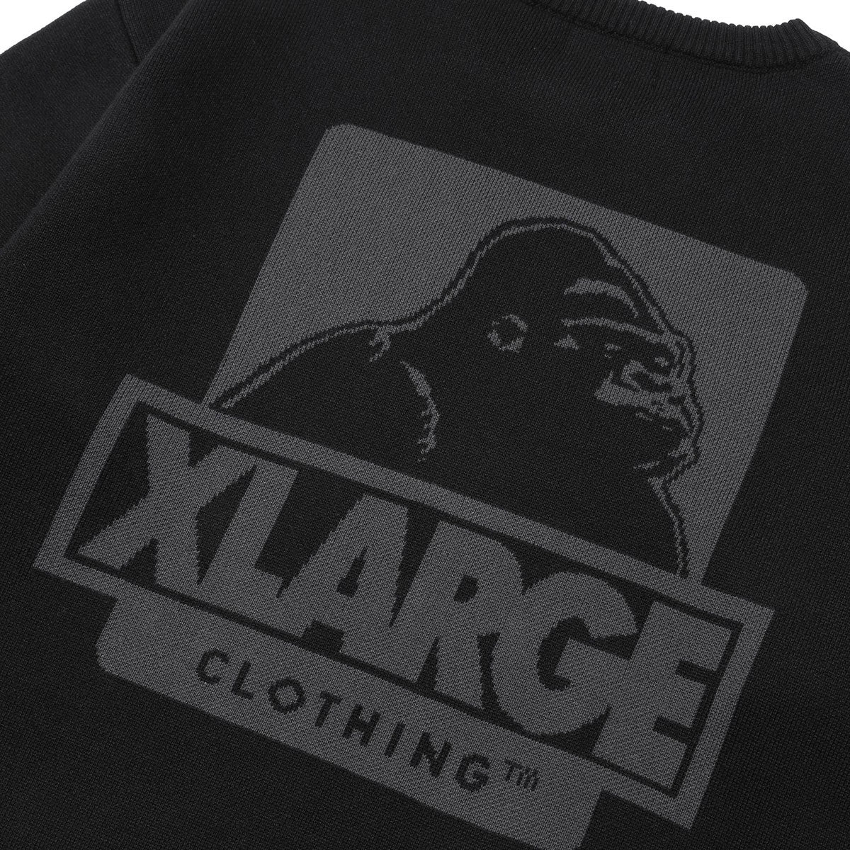 XLarge Backside OG Crewneck Sweatshirt - Black image 3