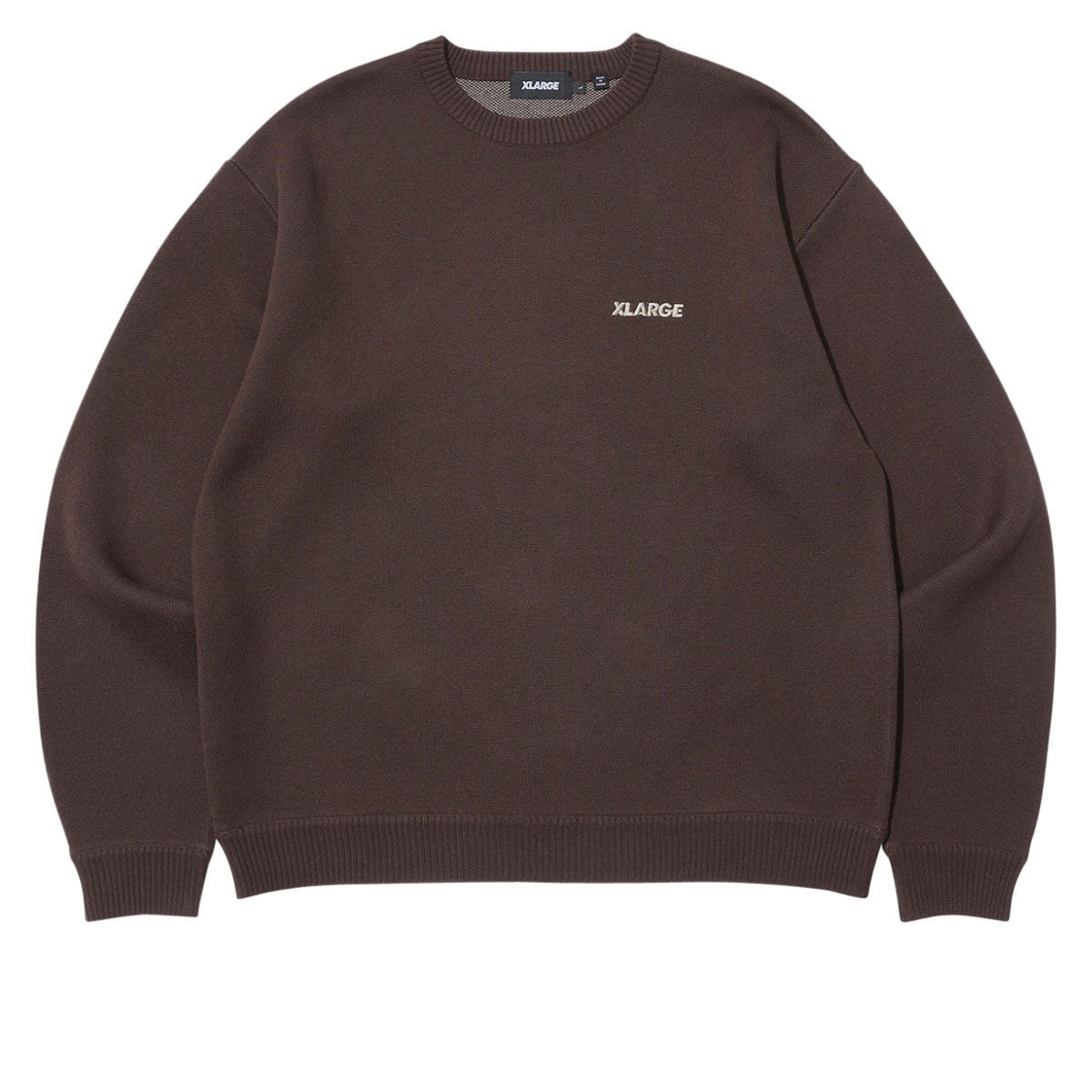 XLarge Backside OG Crewneck Sweatshirt - Brown image 2