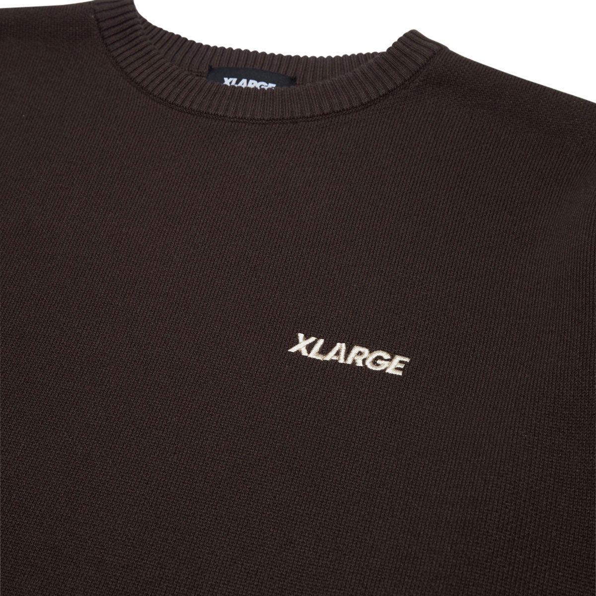 XLarge Backside OG Crewneck Sweatshirt - Brown image 3