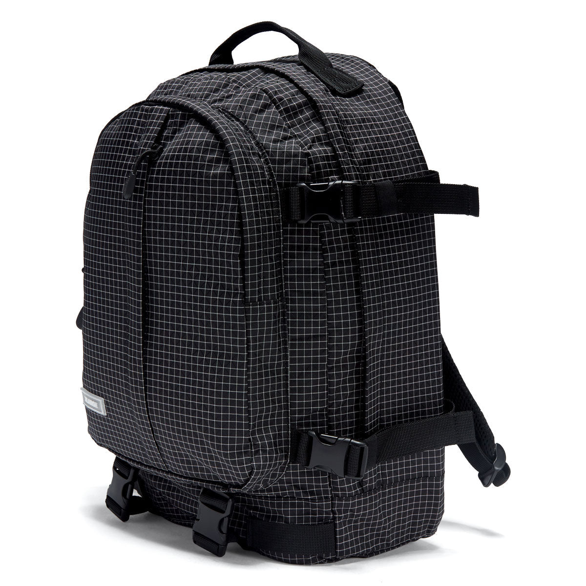 XLarge Standard Logo Patched Ripstop Daypack - Black image 3