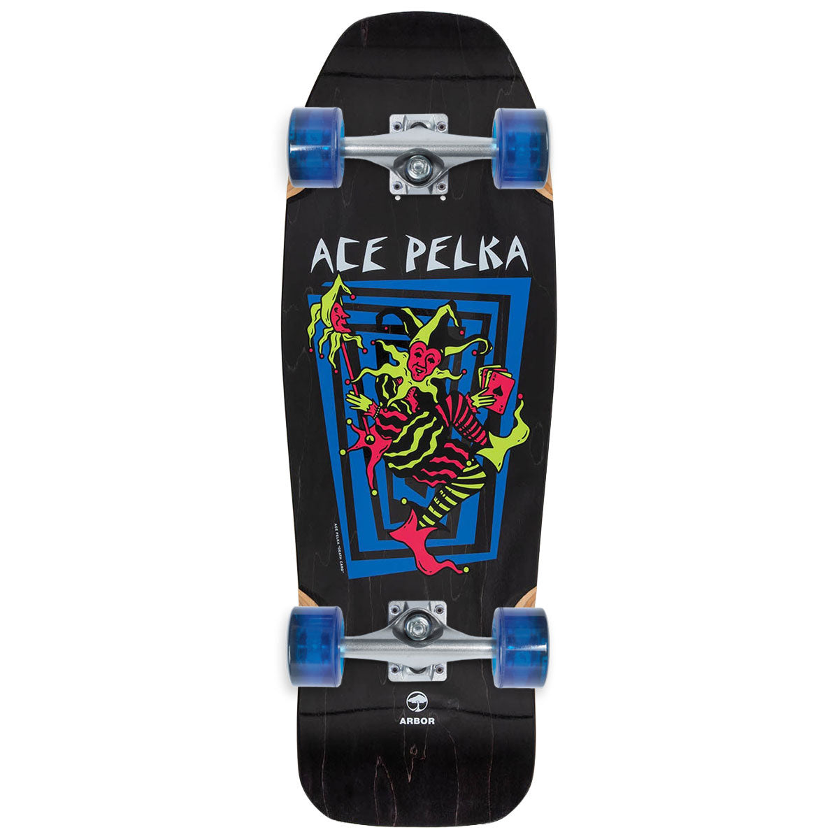 Arbor Ace Pelka Death Card Skateboard Complete - 10.00