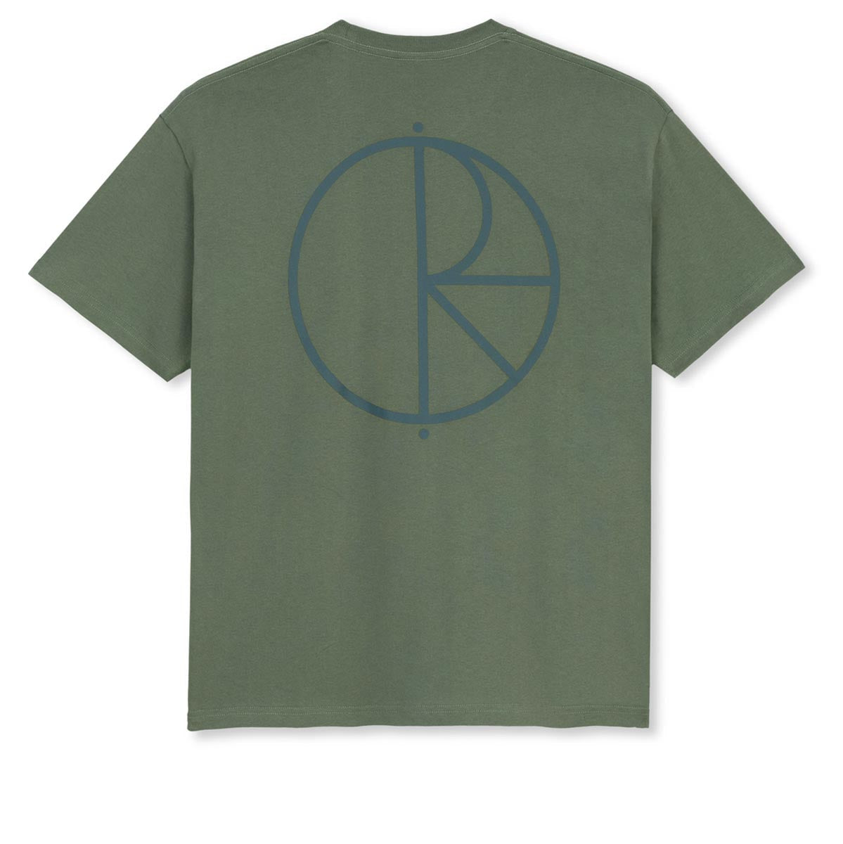Polar Stroke Logo T-Shirt - Jade Green/Dark Green image 1