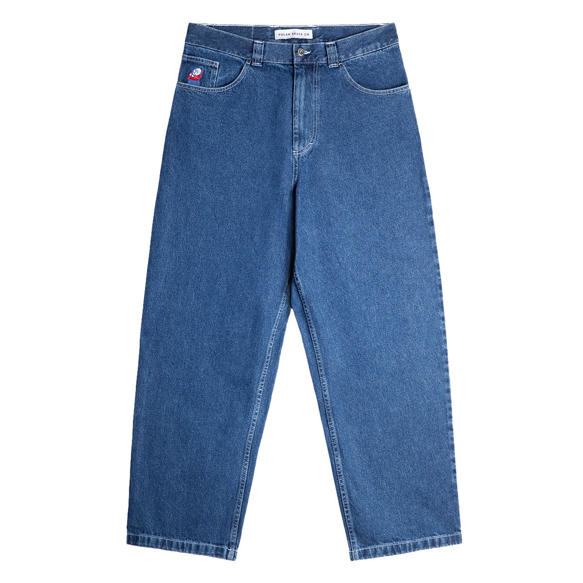 Polar Big Boy OG Logo Jeans - Blue Wash image 1