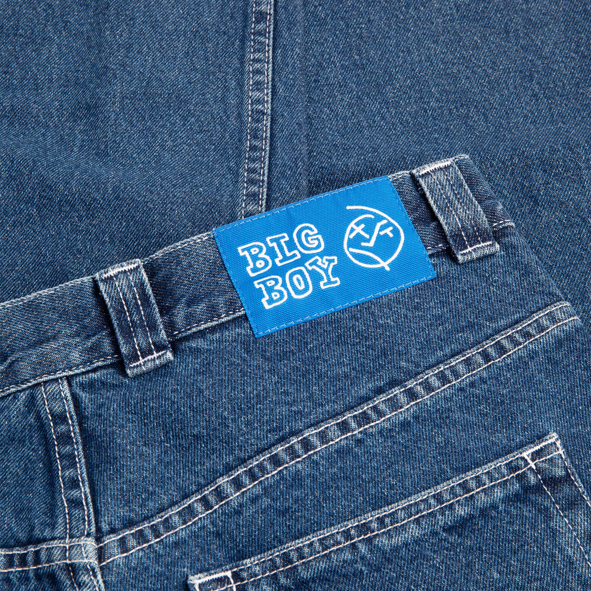 Polar Big Boy OG Logo Jeans - Blue Wash image 4