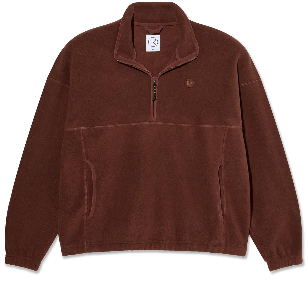 Polar Ivan Half Zip Sweatshirt - Wine image 4