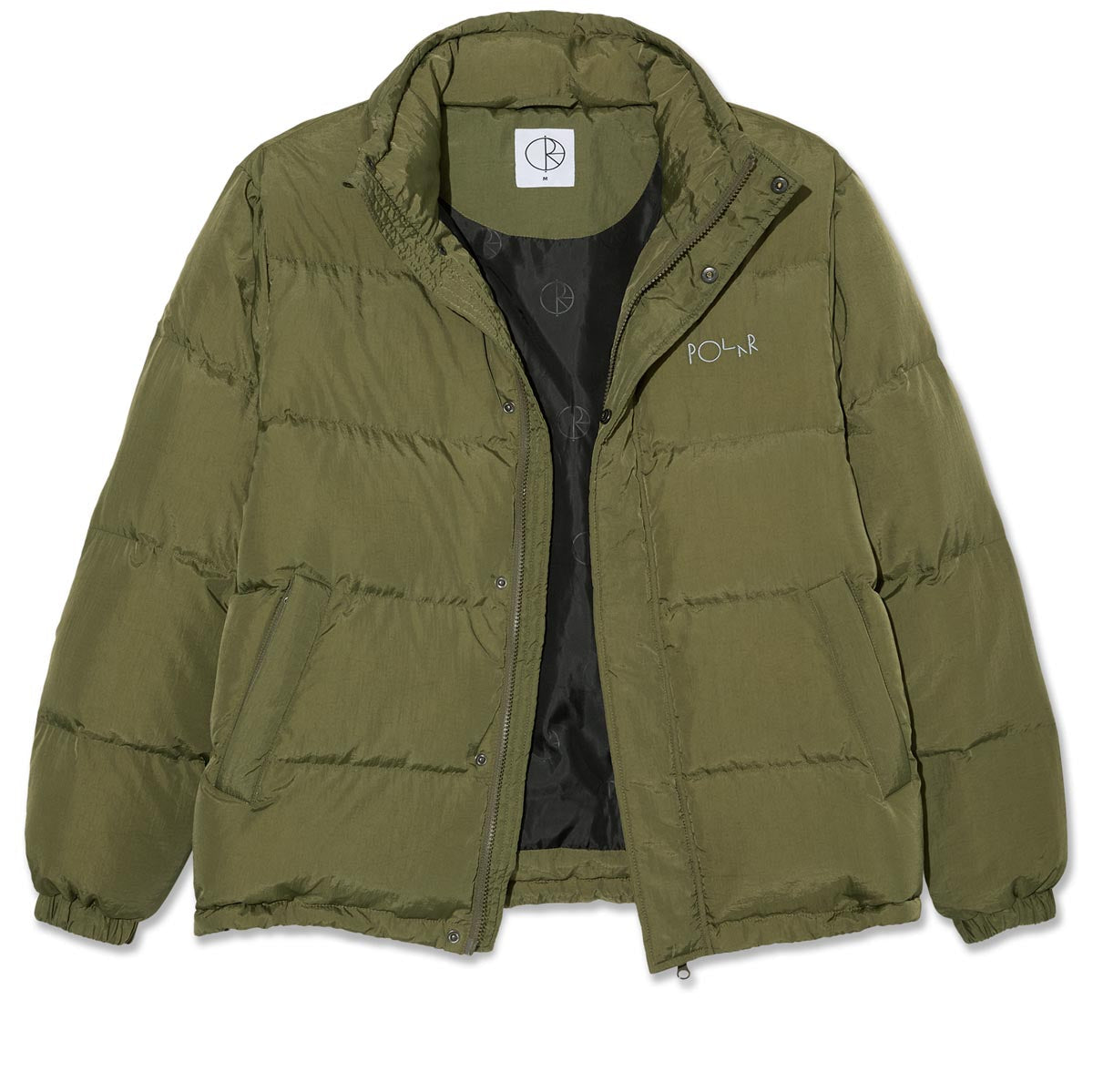 Polar Basic Puffer Jacket - Army Green image 3