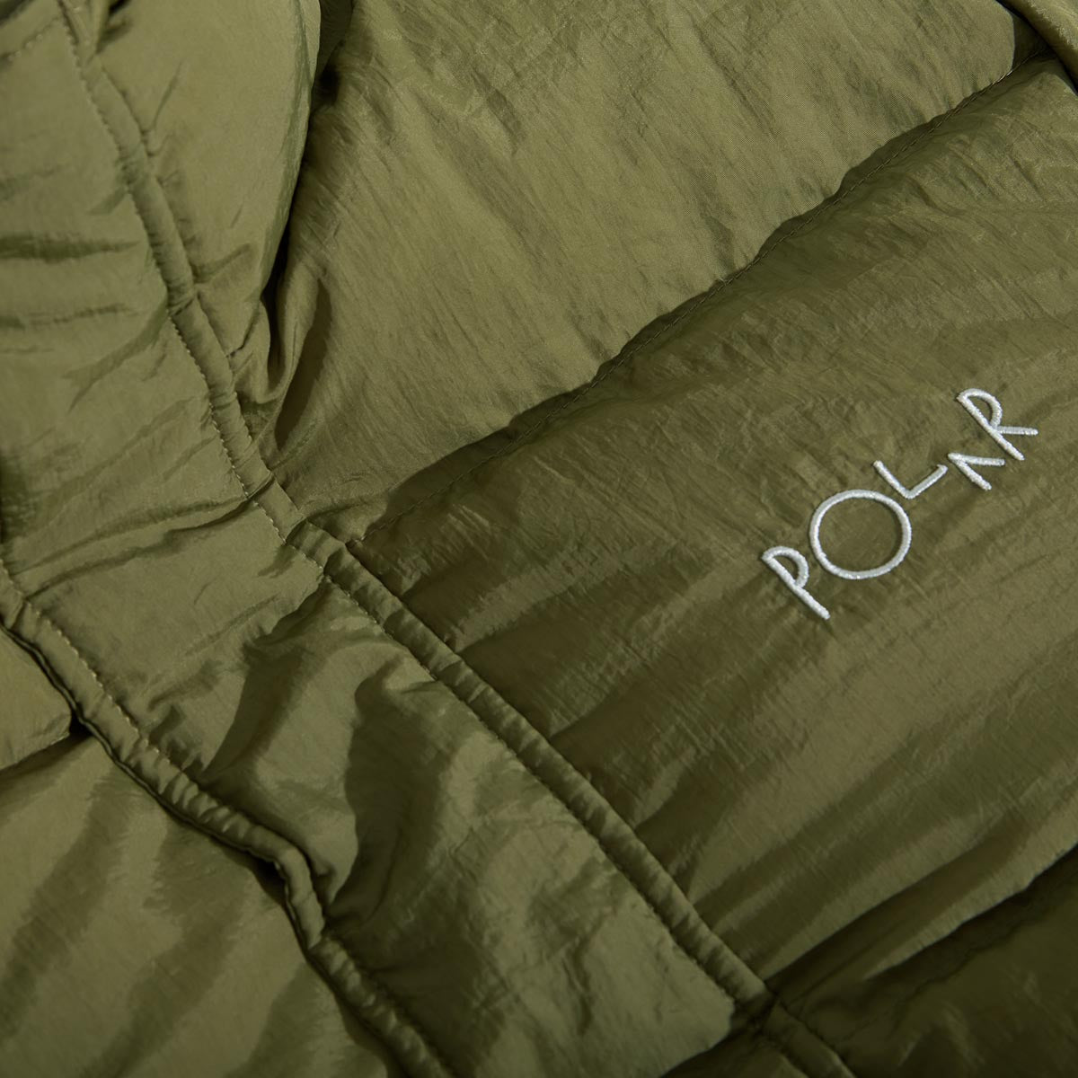 Polar Basic Puffer Jacket - Army Green image 5