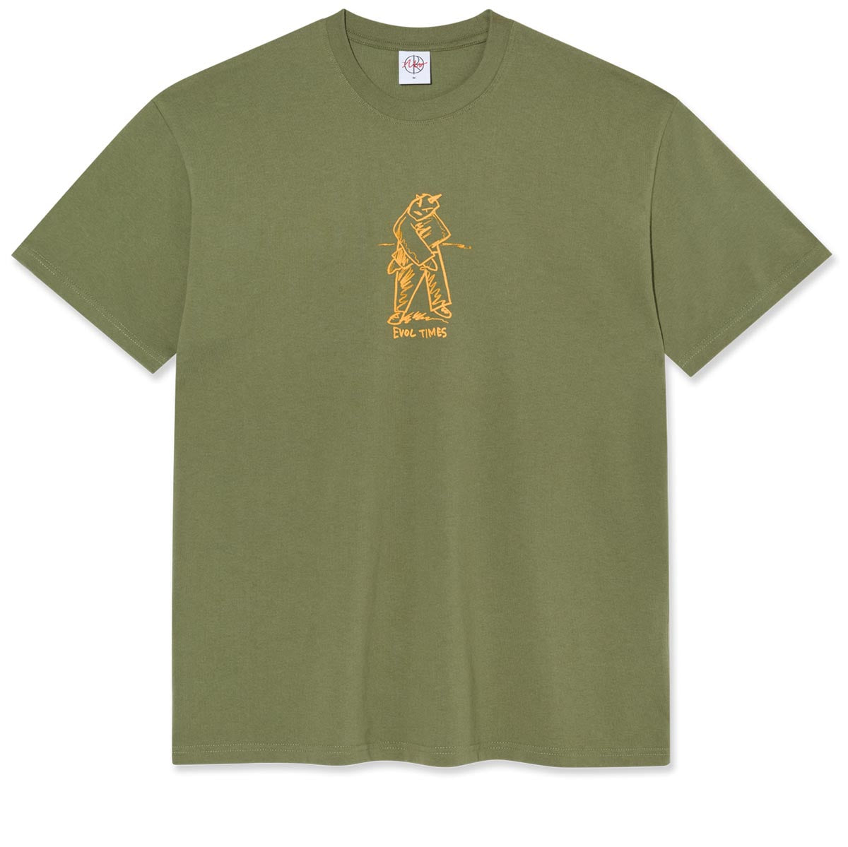 Polar Evol Times T-Shirt - Army Green image 1