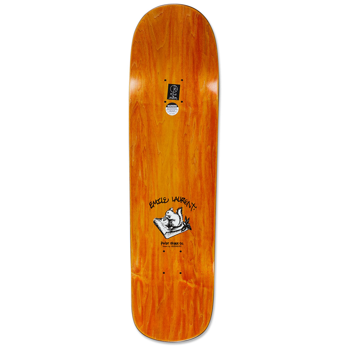 Polar Emile Laurent Burnside 2084 P8 Skateboard Complete - 8.80