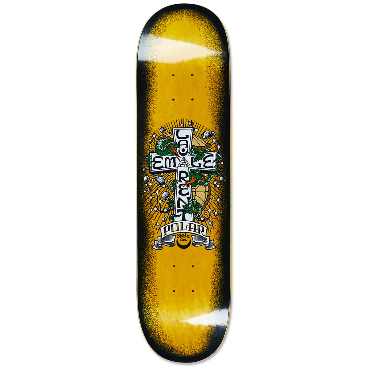 Polar Emile Laurent Turtle Town Skateboard Deck - 8.25