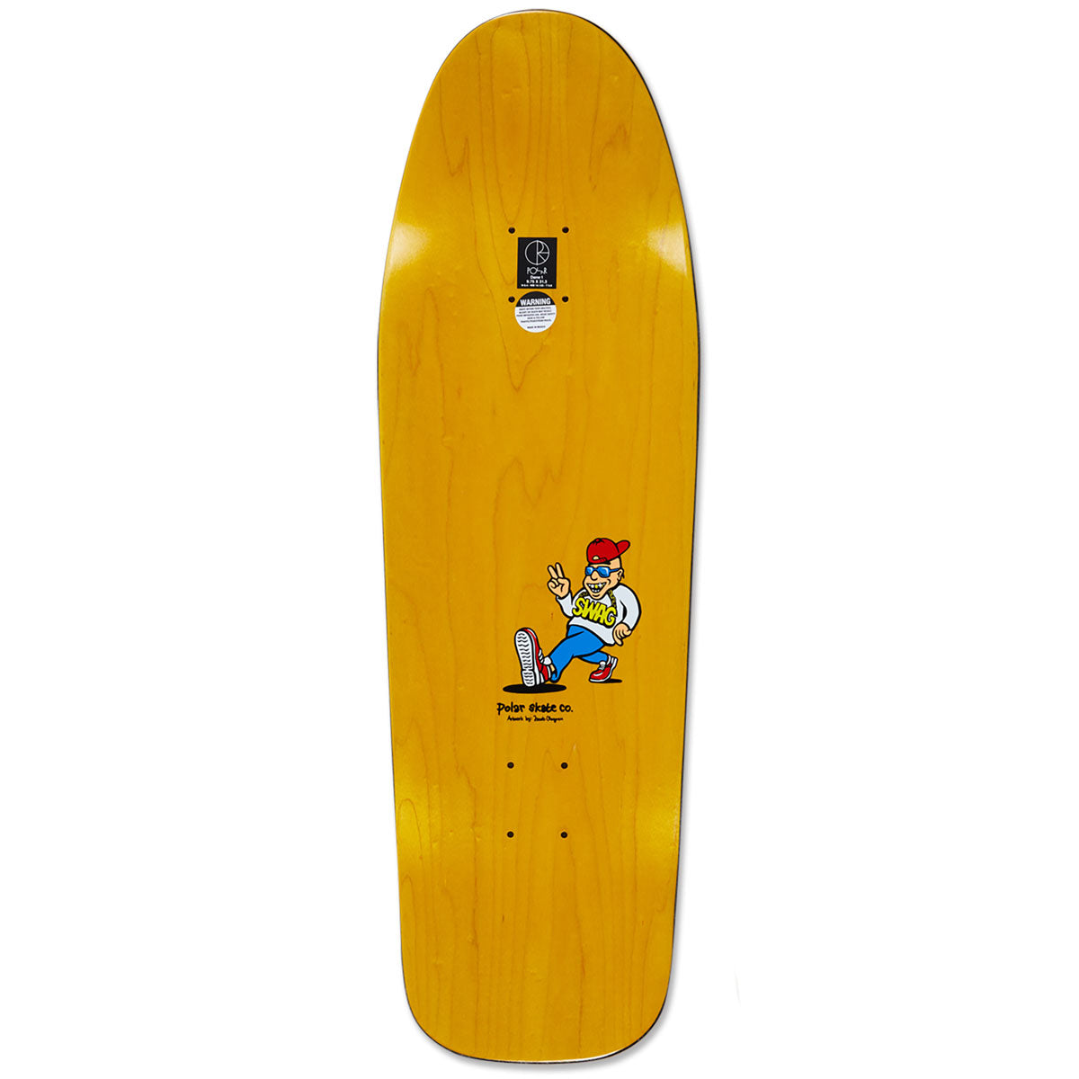 Polar Aaron Herrington Cowboy Cop On A Dane 1 Skateboard Complete - 9.75