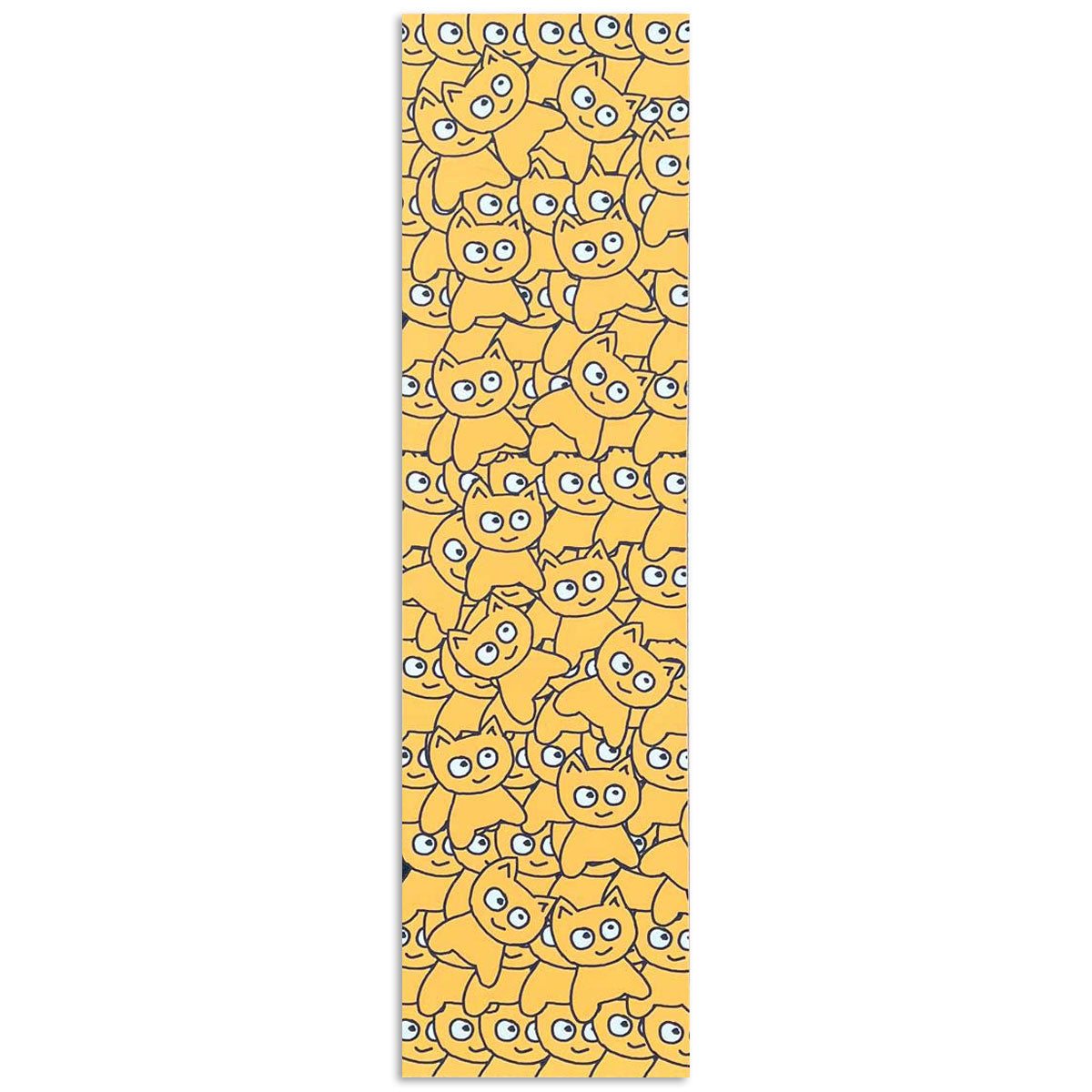 Meow Stickerpile Original Grip tape - Yellow image 1