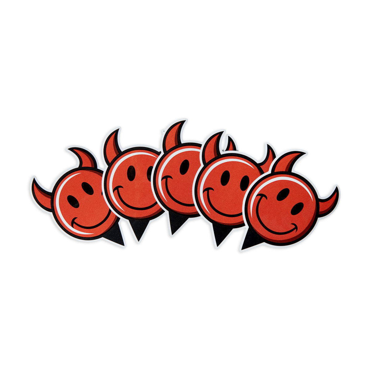 World Industries Devilman Head Die Cut Sticker image 1