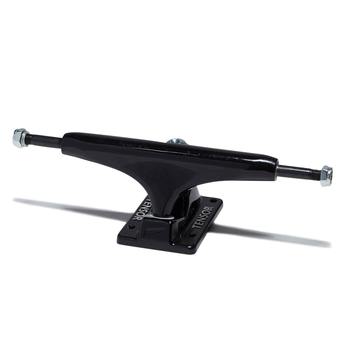 Tensor Inverted Kingpin Skateboard Trucks - Black/Silver - 5.25