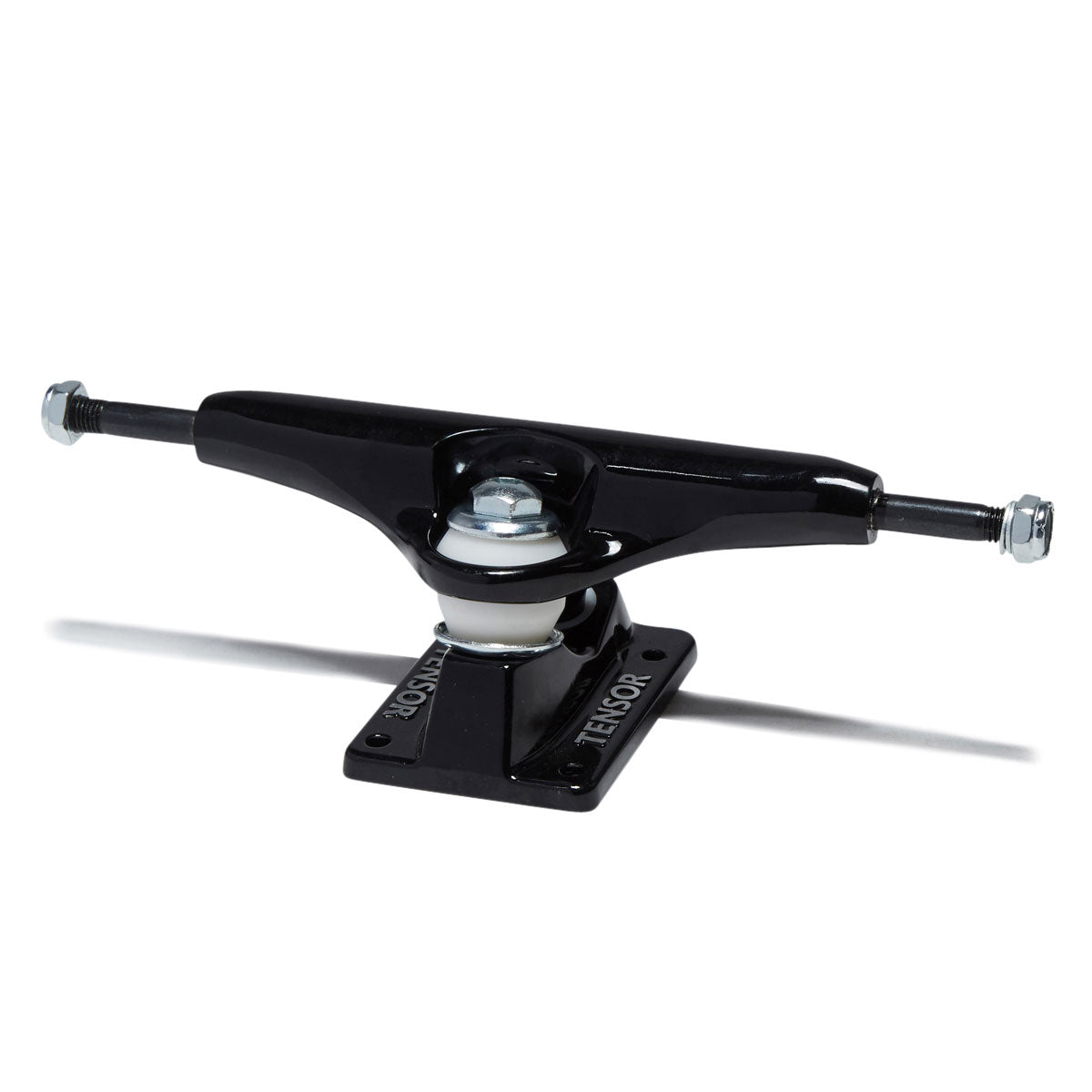 Tensor Inverted Kingpin Skateboard Trucks - Black/Silver - 5.50