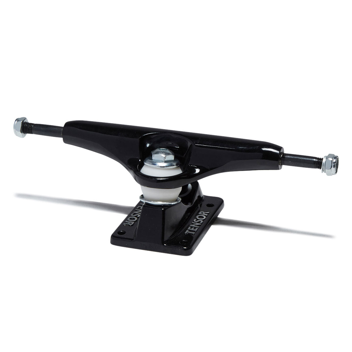 Tensor Inverted Kingpin Skateboard Trucks - Black/Silver - 6.00