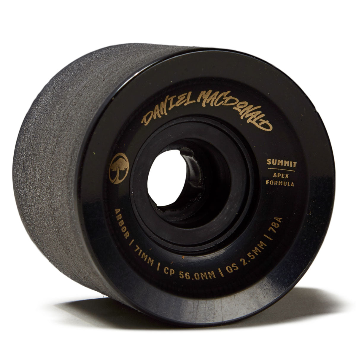 Arbor Summit Daniel MacDonald 78a Longboard Wheels - Black - 71mm image 1