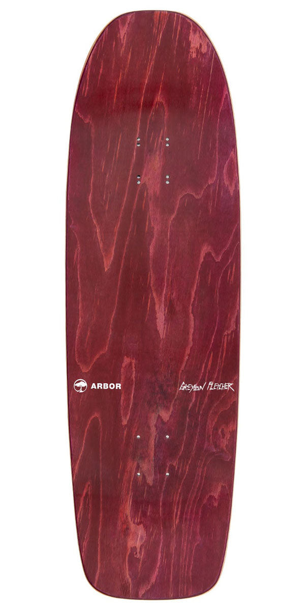 Arbor Greyson Portal Hopper Faces Skateboard Deck - 9.75