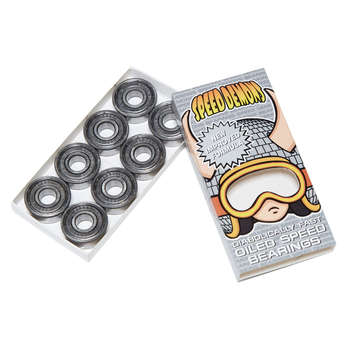 Speed Demons Disco Abec 5 Bearings - Silver image 2