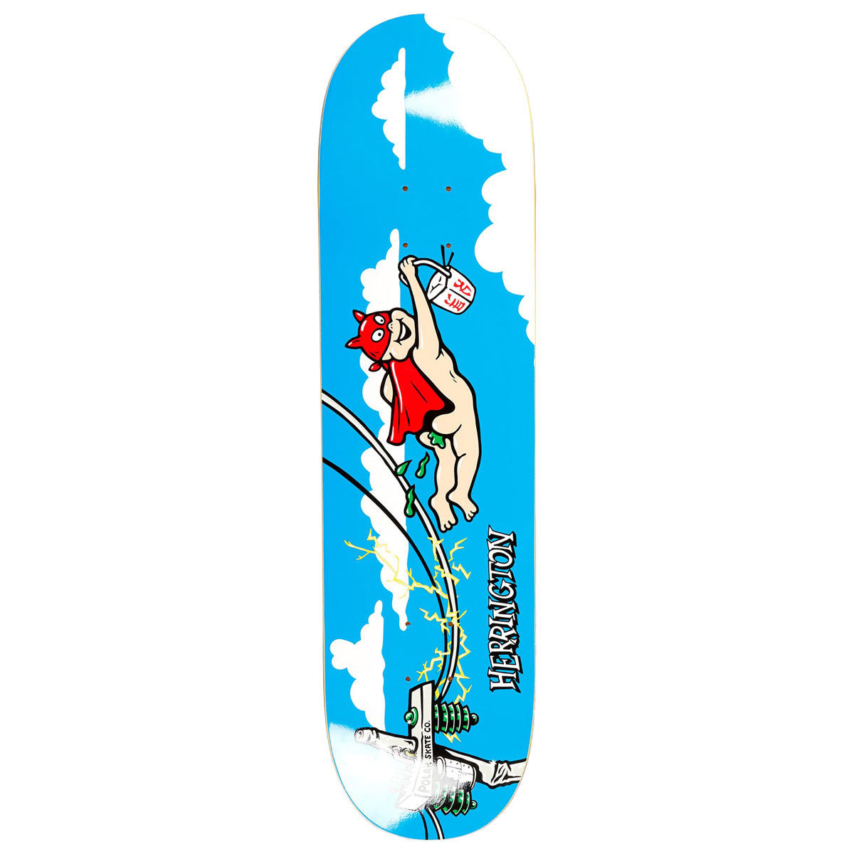 Polar Aaron Herrington Take Away Skateboard Deck - 8.00